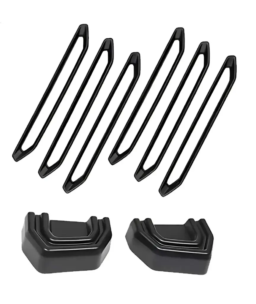 ROOF RACK TRIM AND TOW HOOK COVER 8pcs FOR T2/غطاء لتغطية المناطق الصفراء في السقف ومقدمة السيارة  8 قطع