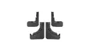 DOOR MUDFLAP 4pcs FOR T2/واقي الطين للأبواب 4 قطع