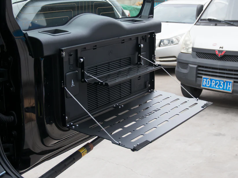 REAR DOOR STORAGE FOR T2/وحدة تخزين الباب الخلفي