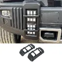 Front and Rear Fog Lamb Cover 4 pieces for T2/غطاء مصباح الضباب الأمامي والخلفي للسيارة