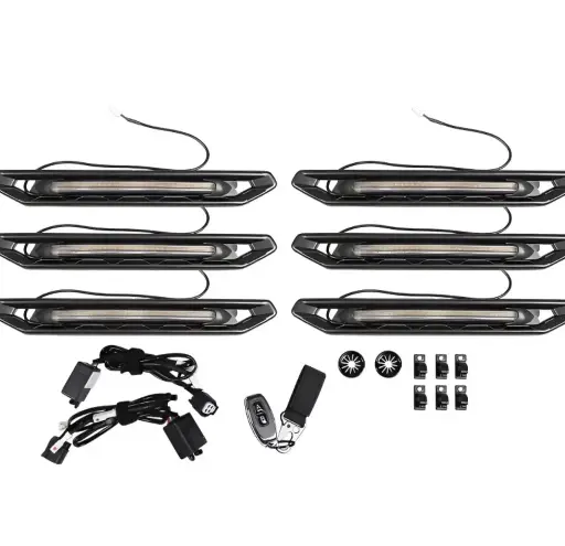 [DL107] Decoration lamp for Roof Rack for T2/مصابيح الزينة تركب لتغطي المناطق الصفراء في السقف