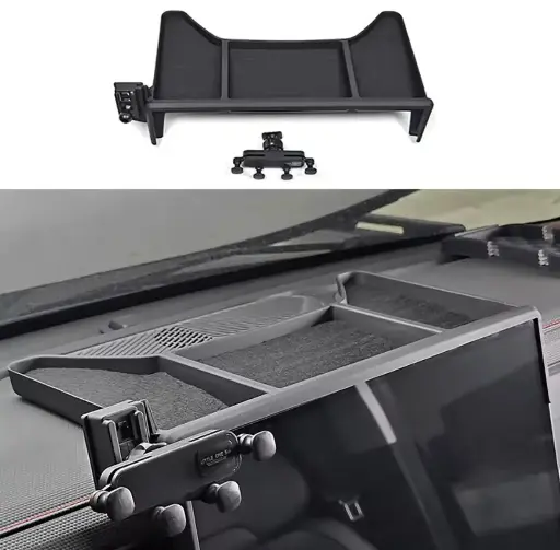 [DL104B] Storage Box Phone Holder for T2 & T1/حامل الهاتف مع صندوق التخزين 