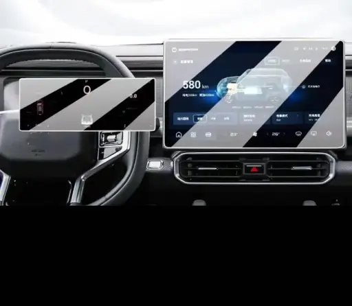 [DL121B] Tempered Glass Protective Film(HD 2 PCS) FOR T2 & T1/واقي الشاشة الزجاجي المقوى قطعتين